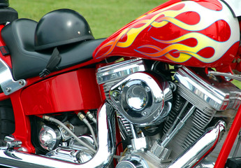 chopper motorcycle