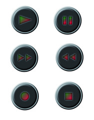 player button set
