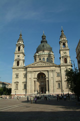 Fototapeta na wymiar saint stephen's basilica in budapest. hungary