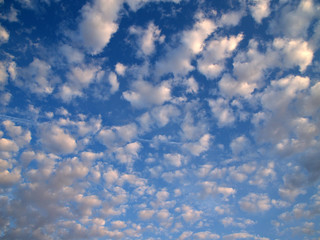 cloud formation in the sky