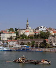 belgrade from the river