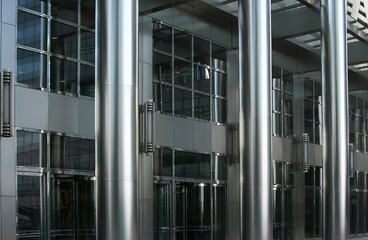 stainless steel building