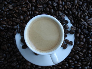 espresso in beans