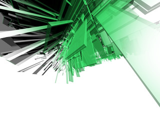 Abstract futuristic polygonal background