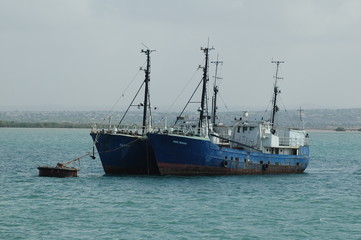 Fototapeta na wymiar Port Dżibuti