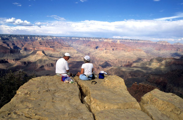 au dessus du grand-canyon