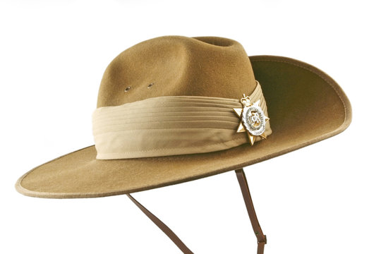 australian army slouch hat Stock Photo | Adobe Stock