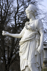 Obraz premium an elegant french statue