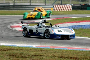 Fotobehang Motorsport raceauto& 39 s op het circuit
