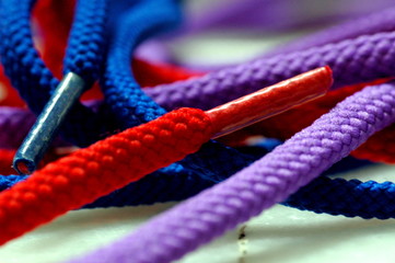 colorful laces