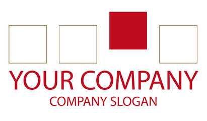 logo aus quadraten