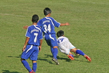 Obraz premium football foul