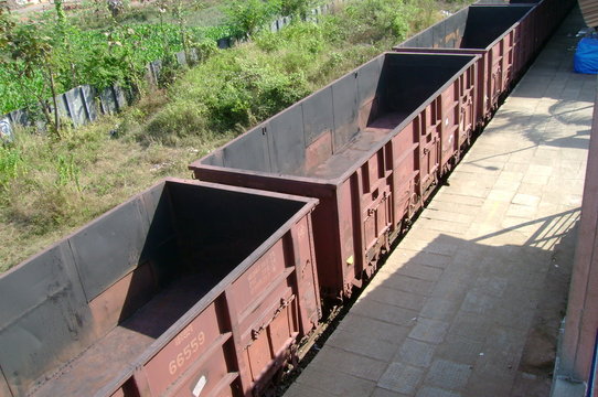 train de container