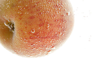 red apple in mineral water © Tamara Kulikova