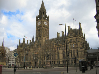 Obraz premium manchester town hall