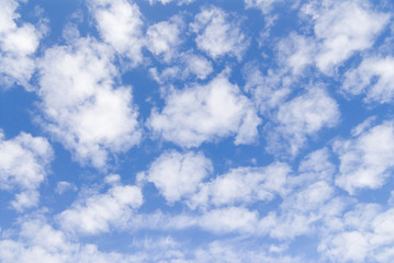 clouds on sky.