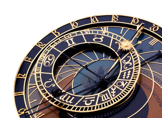 detail of astronomical clock