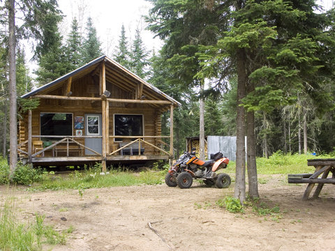 en quad sur la zec mars-moulin-3-lac st-jean
