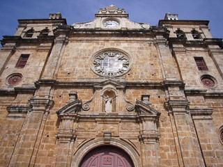 fachada iglesia de san pedro claver – colombia