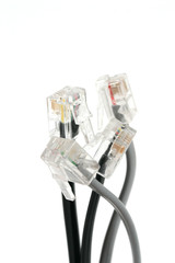 bundle of dsl cables