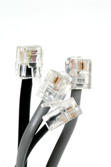 bundle of dsl cables
