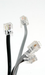 bundle of dsl cables