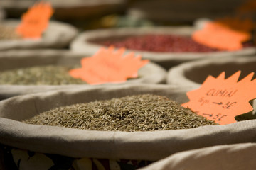 cumin et épices