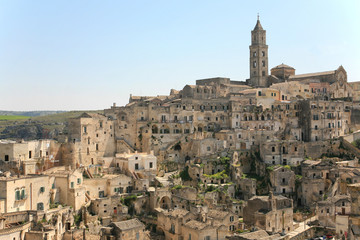 Fototapeta na wymiar Miasto Matera - Włochy