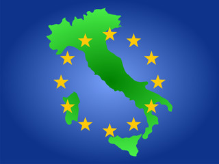 map of italy