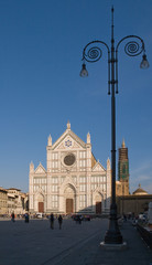Fototapeta na wymiar basilica de santa croce