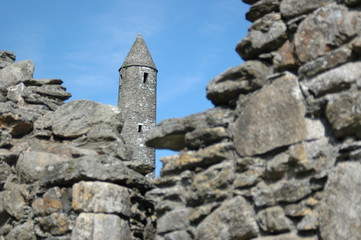 Fototapeta na wymiar ruine w Irland