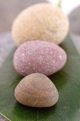 Fototapeta na wymiar Trzy kamienie zen