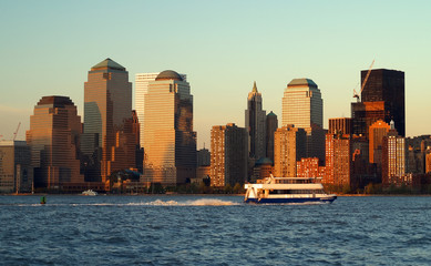 Fototapeta premium lower manhattan skyline