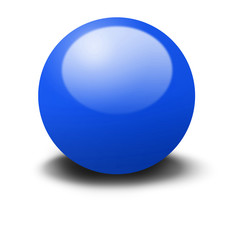 blaue kugel