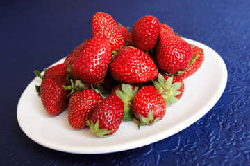 hill of strawberries
