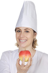 attractive cook woman