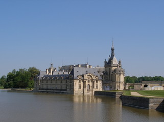 Fototapeta na wymiar Zamek w Chantilly - Francja