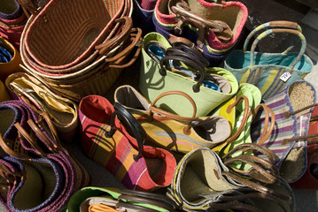 borse di paglia colorate 2