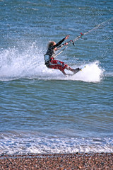 kite surfing