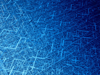diagonal fiber tangle