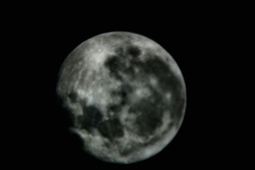 Moon background Astro Photo taken with Telescope