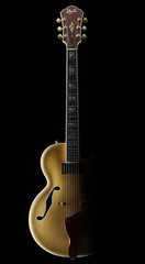 Naklejka premium jazz guitar_02