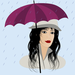 atraccion bajo la lluvia