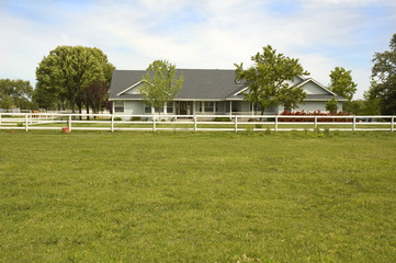 country ranch style home