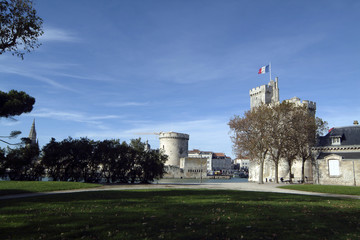 Obraz premium fortifications du port de la rochelle