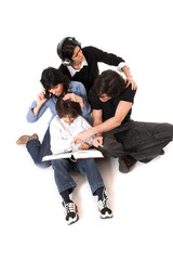 Fototapeta premium happy family time