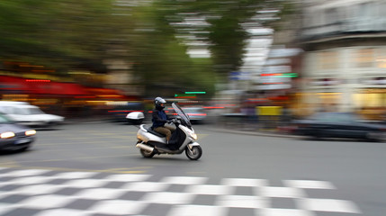 Fototapeta premium skuter