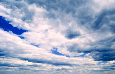 Obraz premium the beautiful clouds.