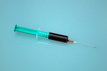Fototapeta premium blood sample