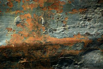 hintergrund rost und verwitterte farbe